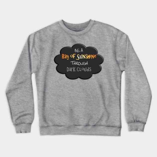 Ray Of Sunshine Crewneck Sweatshirt by SueNordicDesigns